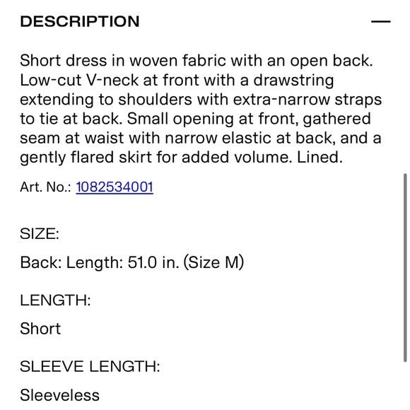 H&M v neck dress - Picture 7 of 7